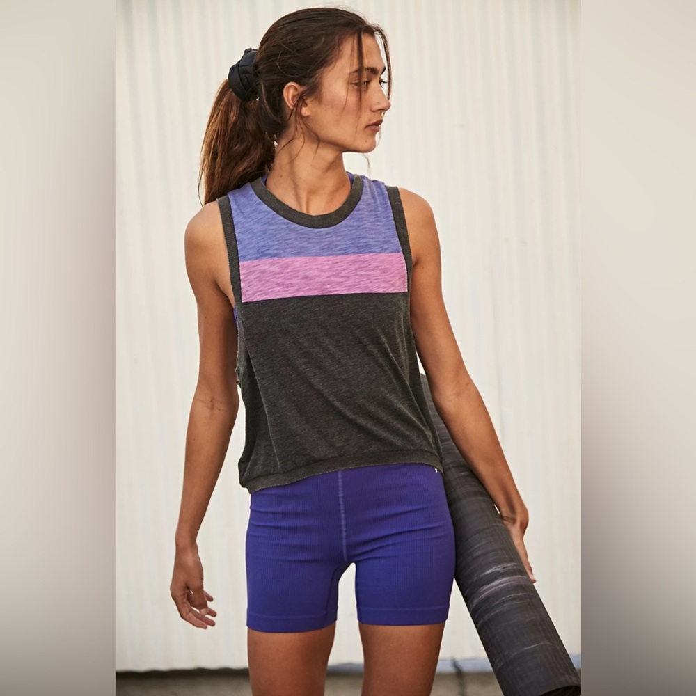 Free People FP Movement Printed Love Tank